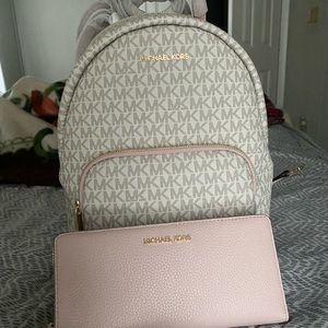 Michael Kors Backpack & Wallet
